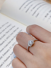 Lumière Heart S925 Sterling Silver Ring