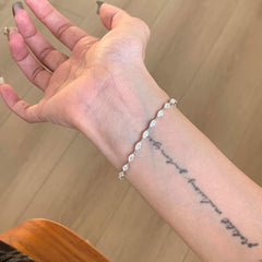 Marquise Crystal Tennis Bracelet