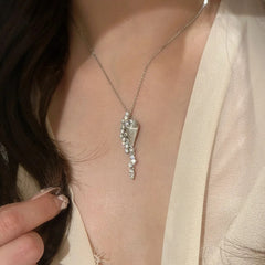 S925 Crystal Bouquet Necklace