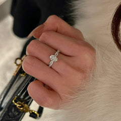 Eterna Twist S925 Sterling Silver Ring