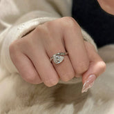 Celeste Dewdrop Sterling Silver Ring