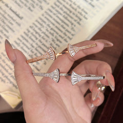 Aurora Fan Open Cuff Bracelet