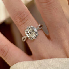 Eternal Radiance Halo Ring