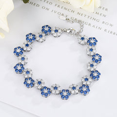 Azure Blossom Jewelry Set