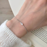 Celeste Marquise Sterling Silver Bracelet