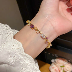 Aurora Vine Zircon Bracelet