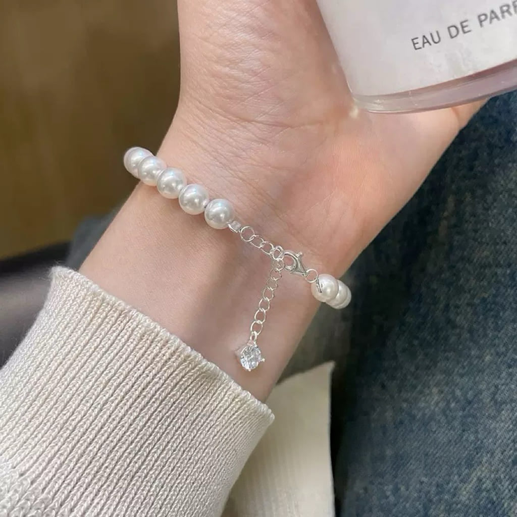 Luna Pearl Bracelet – Classic Freshwater Pearl Bracelet for Women