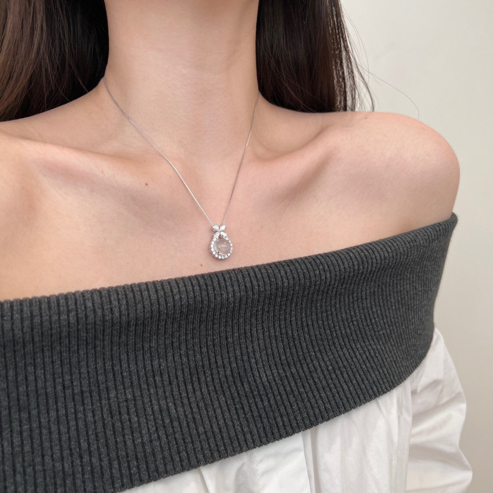 Christmas Collection S925 Sterling Silver Necklace for Women