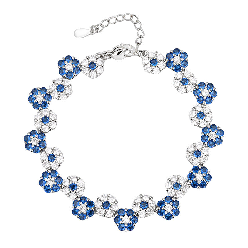 Azure Blossom Jewelry Set