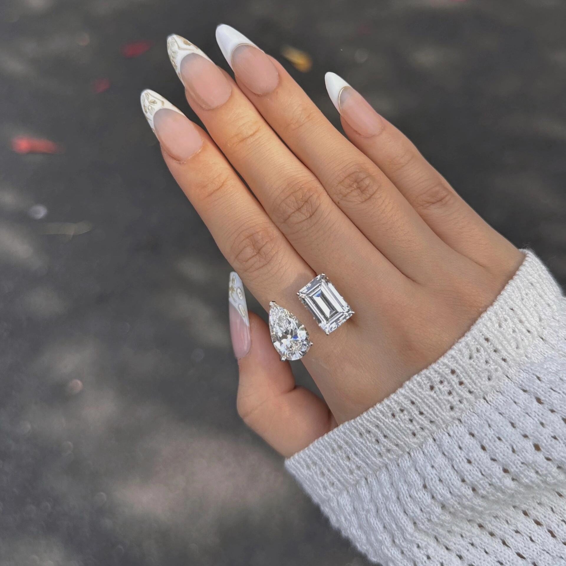 Twin Radiance S925 Sterling Silver Ring