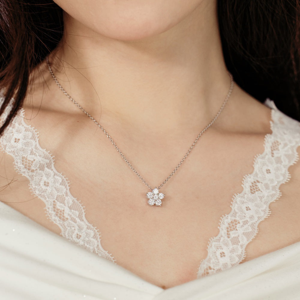 Christmas Collection S925 Sterling Silver Necklace for Women