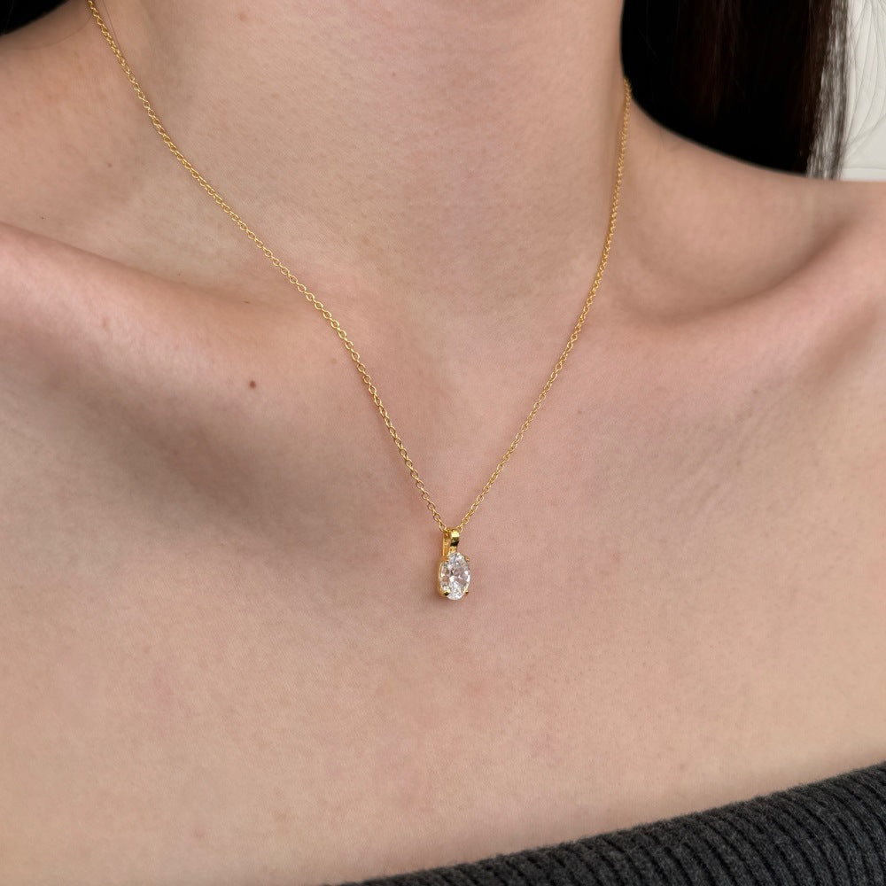 Christmas Collection S925 Sterling Silver Necklace for Women
