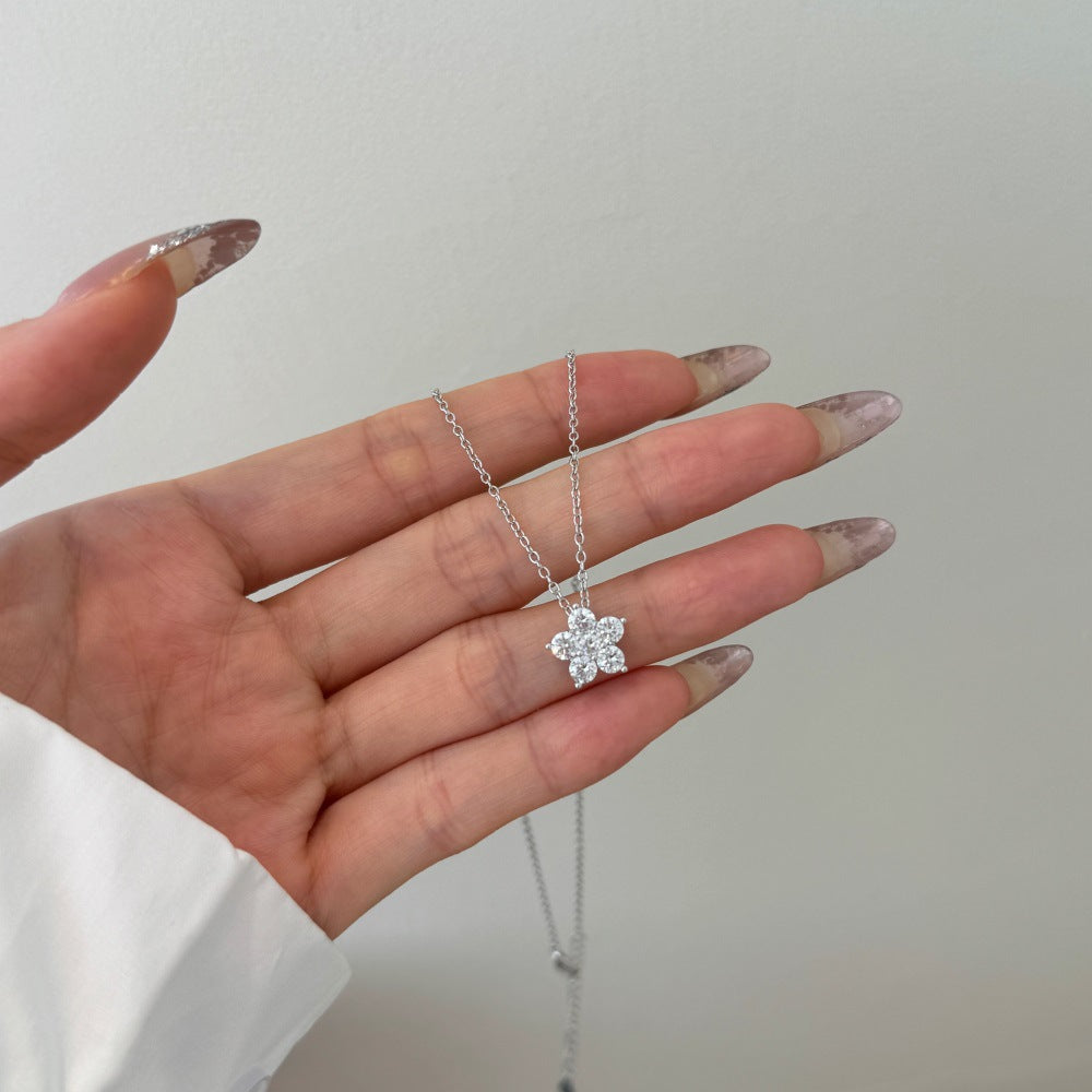 Christmas Collection S925 Sterling Silver Necklace for Women