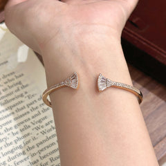 Aurora Fan Open Cuff Bracelet