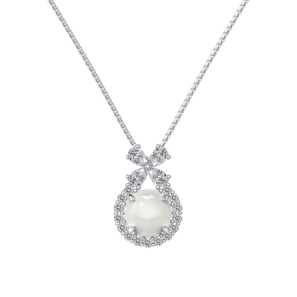 Christmas Collection S925 Sterling Silver Necklace for Women