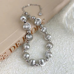S999 Sterling Silver Luna Cat Eye Bracelet