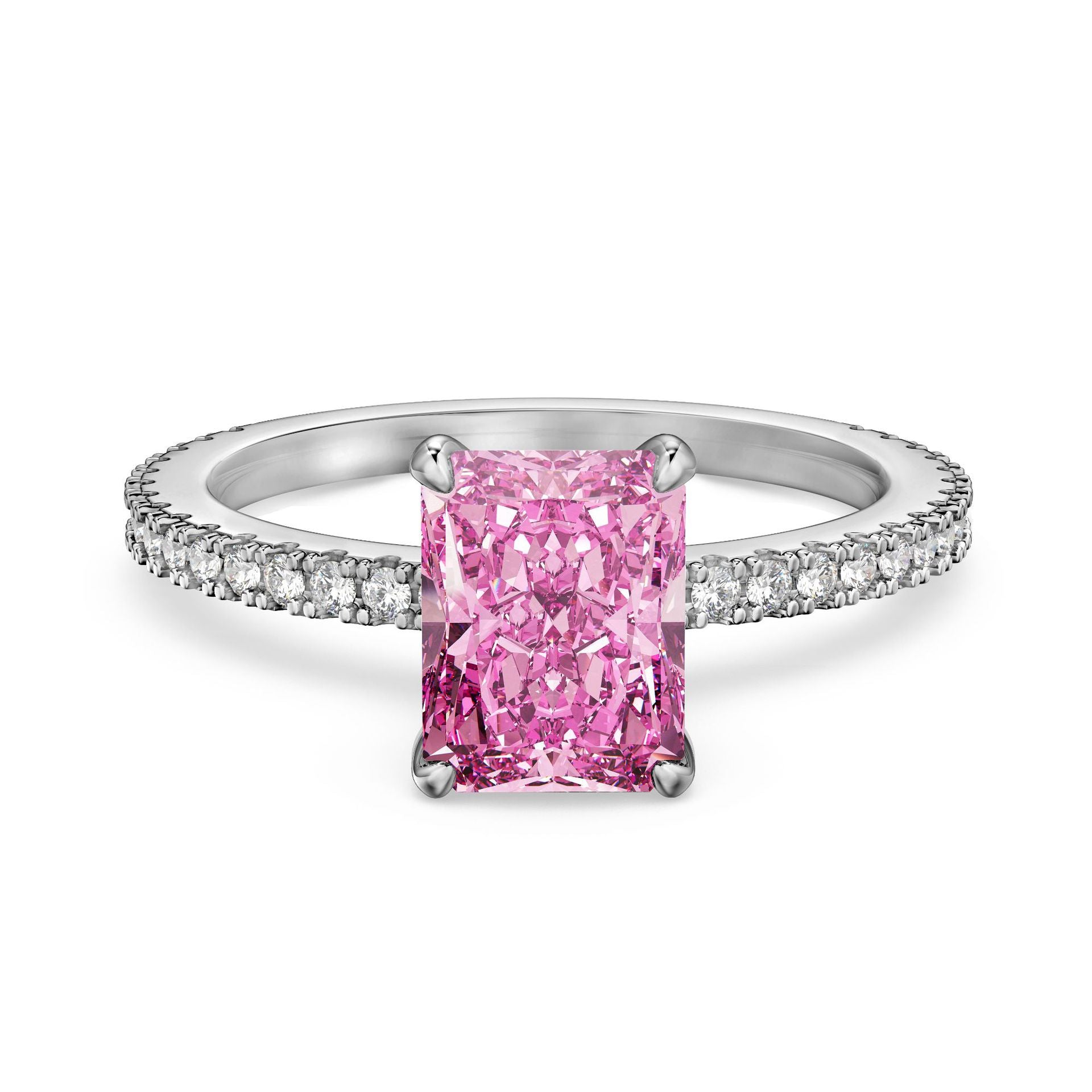 S925 Sterling Silver Radiant Bloom Ring