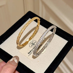 Braided Gold & Silver Jewelry Set