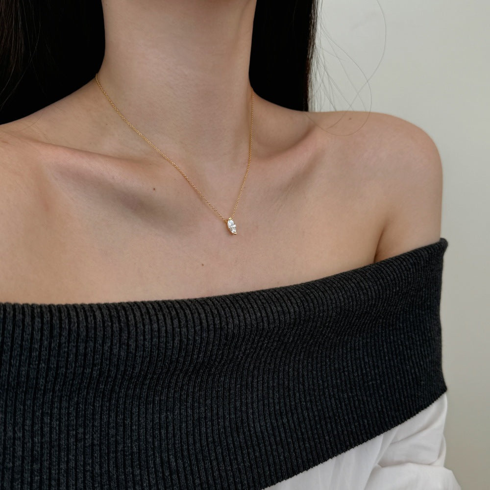 Christmas Collection S925 Sterling Silver Necklace for Women