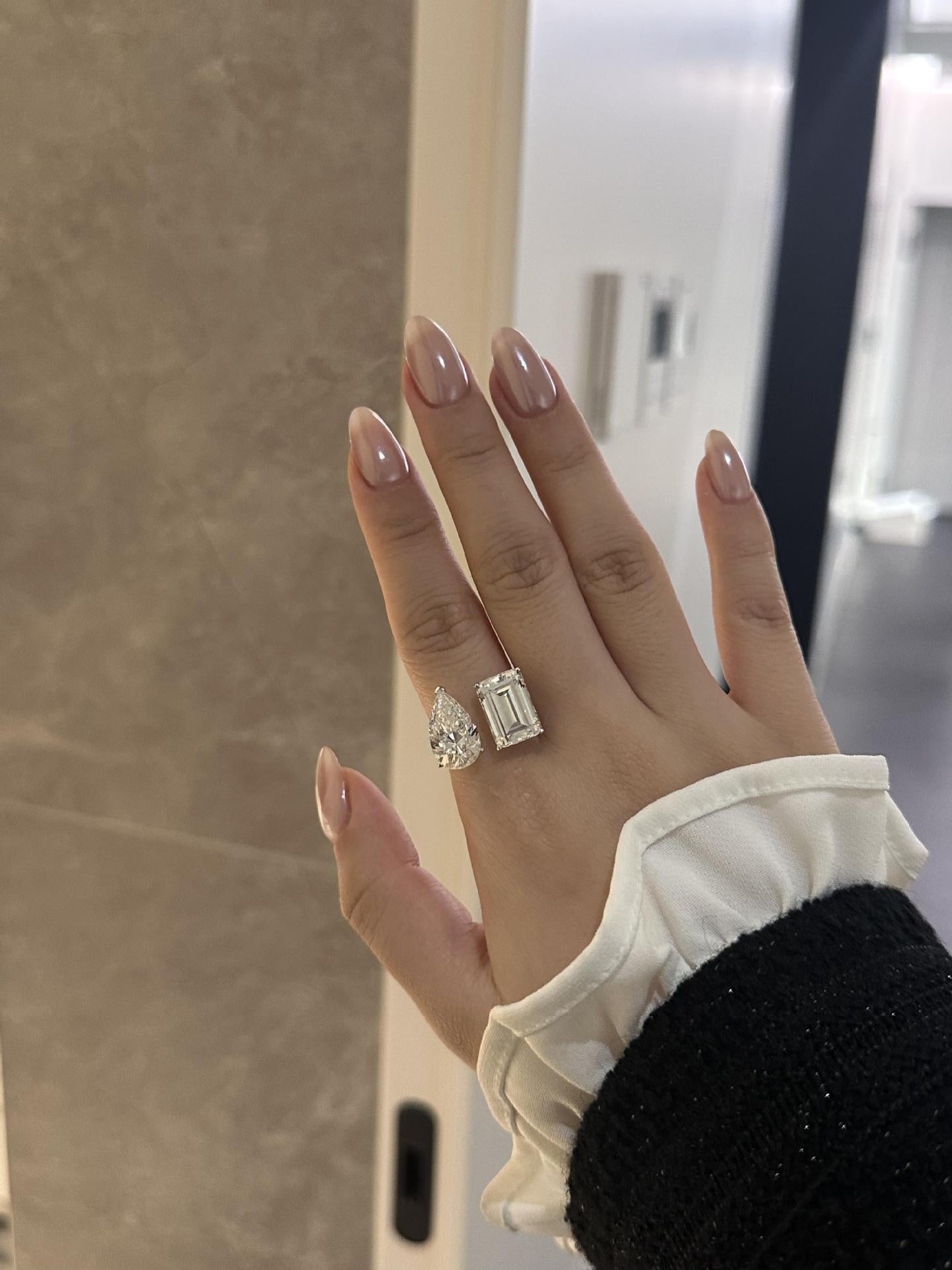 Twin Radiance S925 Sterling Silver Ring