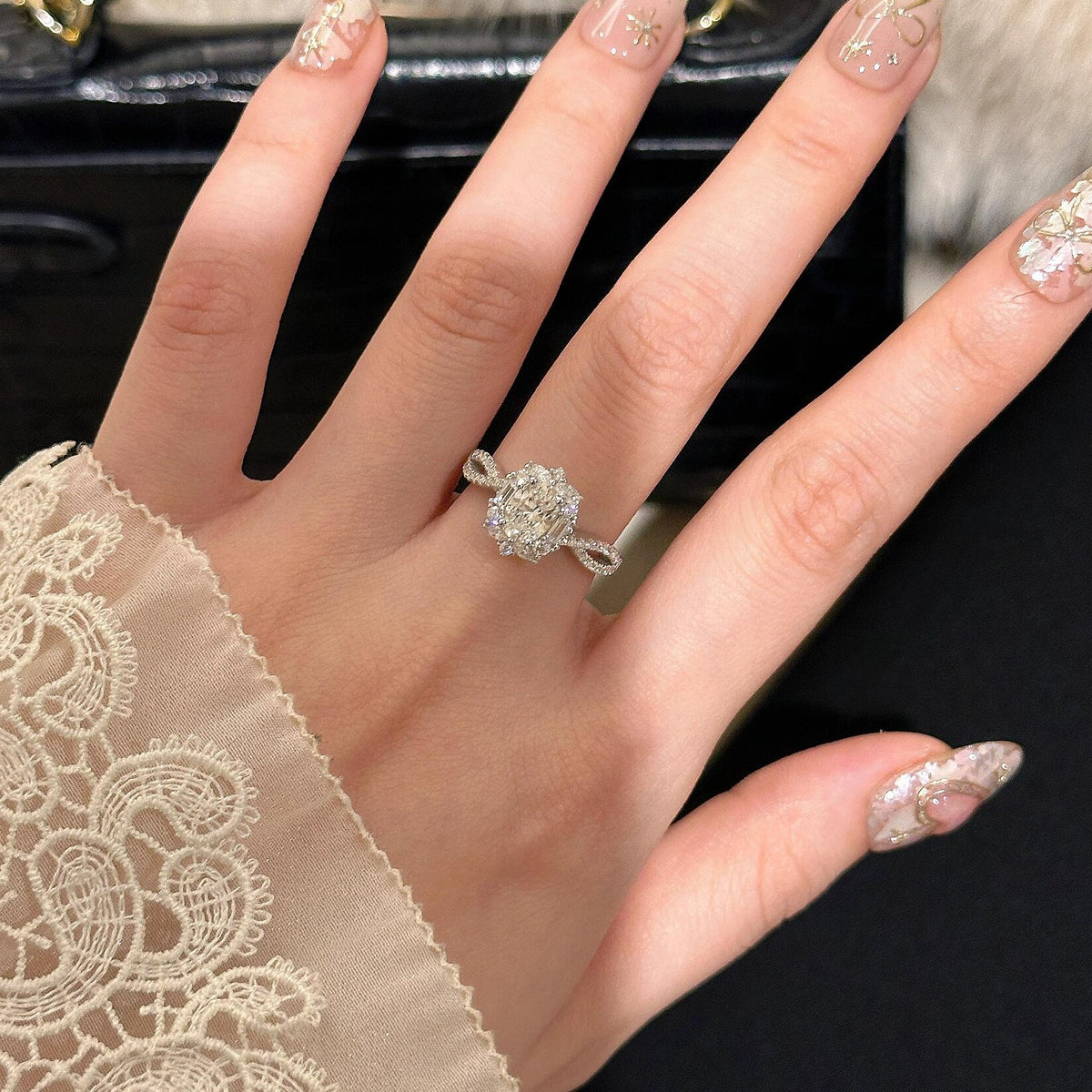 Eternal Radiance Halo Ring