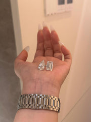 Twin Radiance S925 Sterling Silver Ring