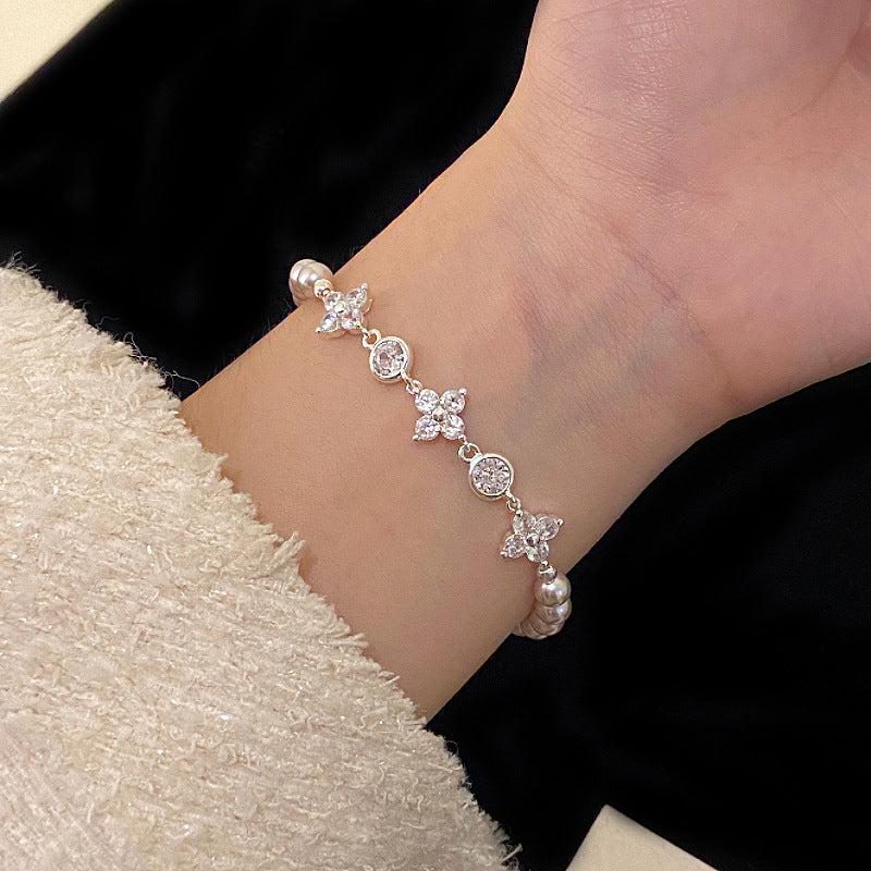 Lucky Blossom Pearl Bracelet