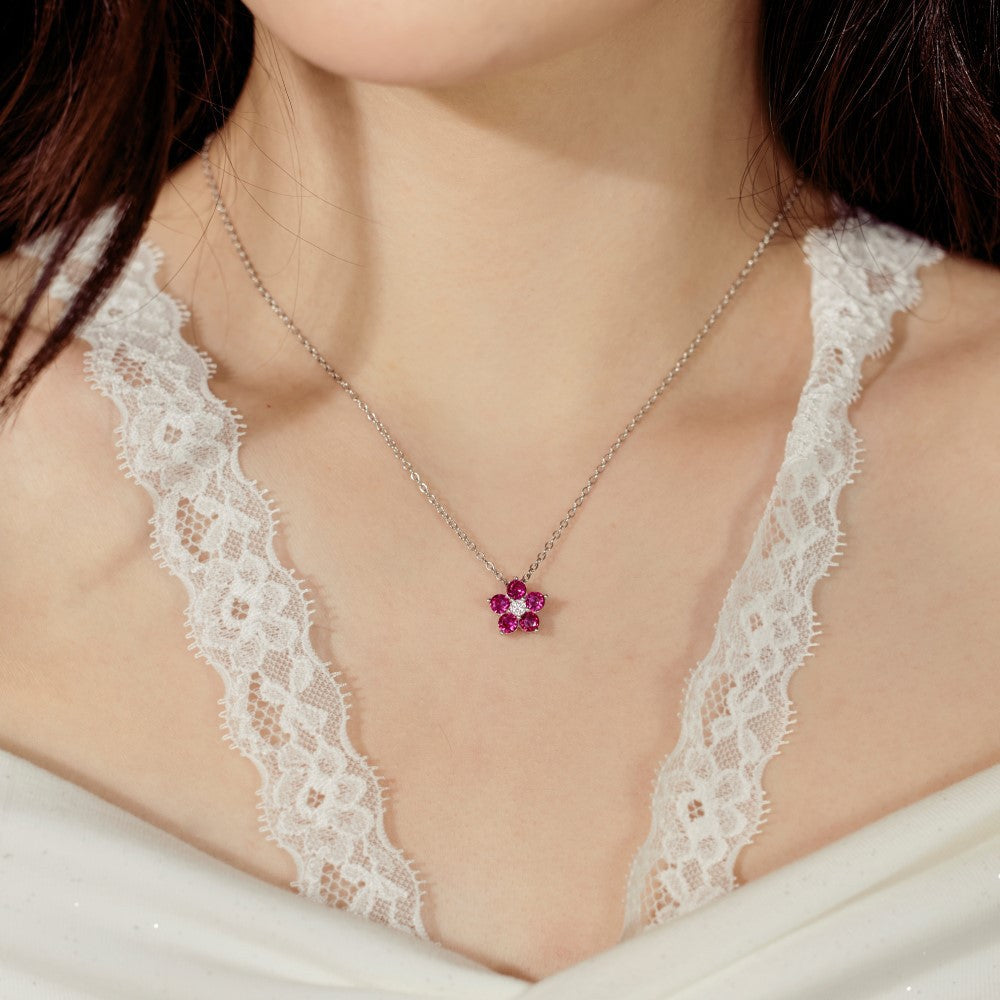 Christmas Collection S925 Sterling Silver Necklace for Women