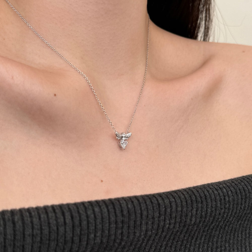 Christmas Collection S925 Sterling Silver Necklace for Women
