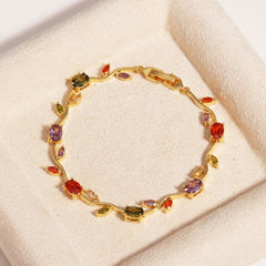 Aurora Vine Zircon Bracelet